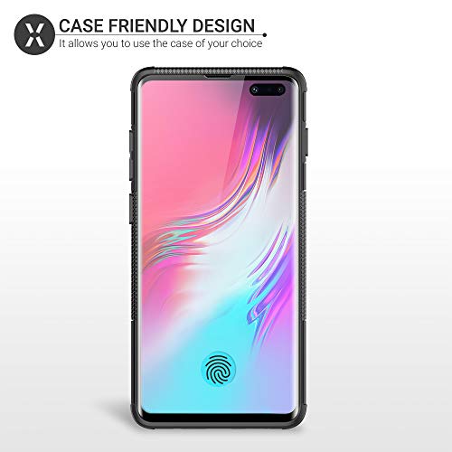 Olixar Screen Protector For Samsung Galaxy S10 5G, Tempered Glass - Reliable Protection, Supports Device Features - Full Video Installation Guide #TOP1