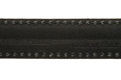 Genuine Leather Casual Dress Belt Made in Italy 1-1/8"(30mm) Wide, Multi-Style Options3