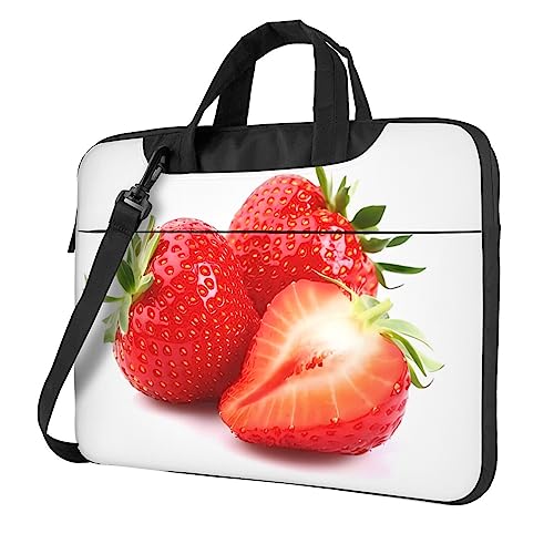 Mallette pour ordinateur portable imprimé fraise original VACSAX