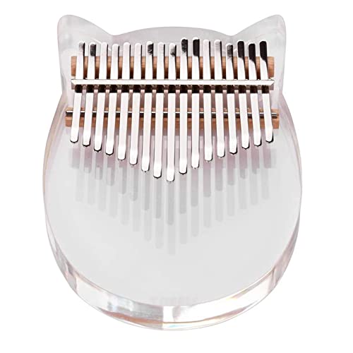 WPHGS Kalimba 17 Thumb Thumb Piano, piano de doigt acrylique transparent, cadeaux musicaux for enfants débutants for… - Les Beatles, Paul McCartney, John Lennon, RIngo Starr, George Harrison WPHGS Kalimba 17 Thumb Thumb Piano, piano de doigt acrylique transparent, cadeaux musicaux for enfants débutants for…
