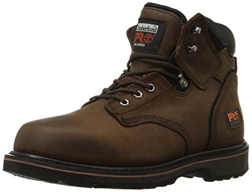 Timberland PRO Men's Pit Boss 6 Inch Soft Toe Industrial Work Boot, Brown, 7