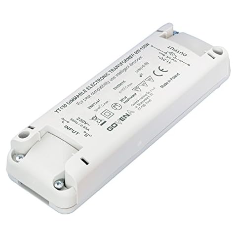 0W - 150W Dimmable Electronic Transformer YT150 - Low Voltage Halogen (MR16, MR11, G4) and 12Vac LED Lights (Soraa Lamps Vivid MR16, AR111 and Many More) Cover