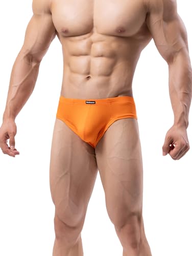 Men's Low Waist Modal Cheeky Boxer Briefs Soft Breathable Cotton Comfortable Underwear2