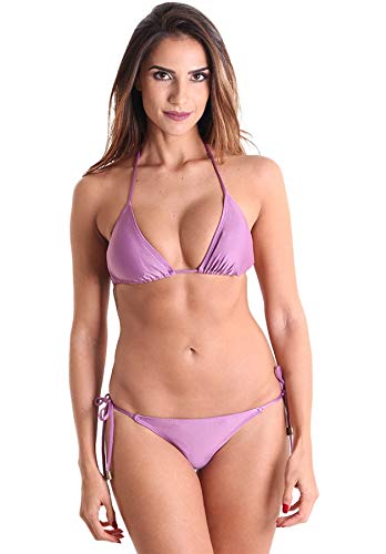 Calcinha Biquíni Avulso Lacinho Orquídea - Roxo - G