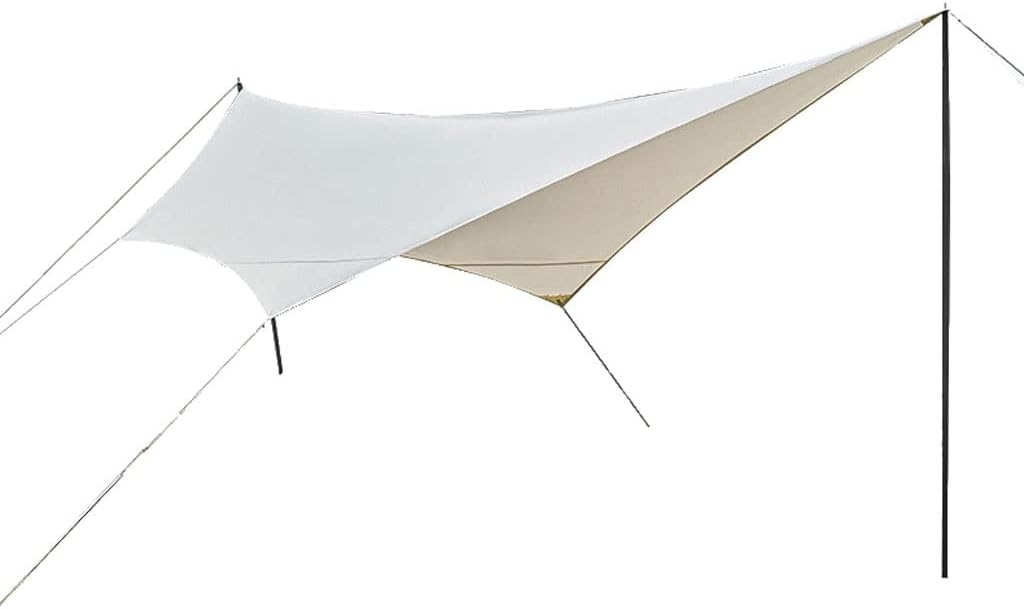 Tent Tarp Multifunctional Rain Fly Tent Tarp for Yard Outdoor Camping Hiking Backpacking Tent Tarp