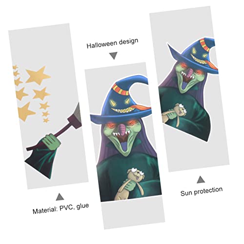 FAVOMOTO 1 Peça Decalque Da Janela Do Limpador De Pára-Brisa Traseiro Do Carro Adesivo Do Dia Bruxas