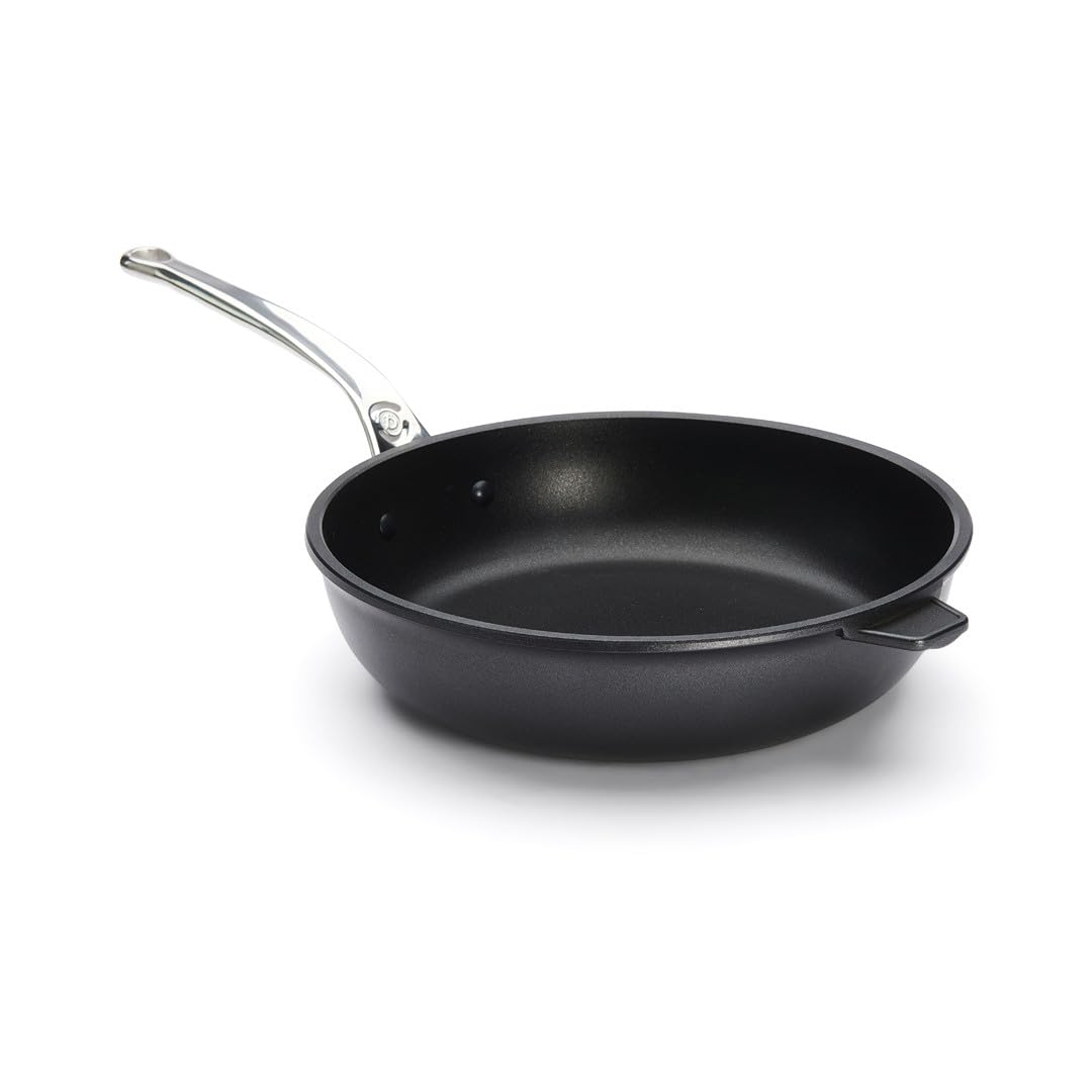 De Buyer, CAZO BAJO CHOC EXTREME MANGO FUNDICIÓN.INOX Ø28CM,8304.28