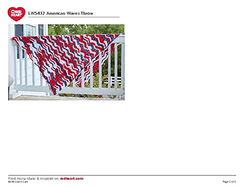 image for Red Heart Super Saver Yarn (4-Pack of 5oz Skeins) (Americana)