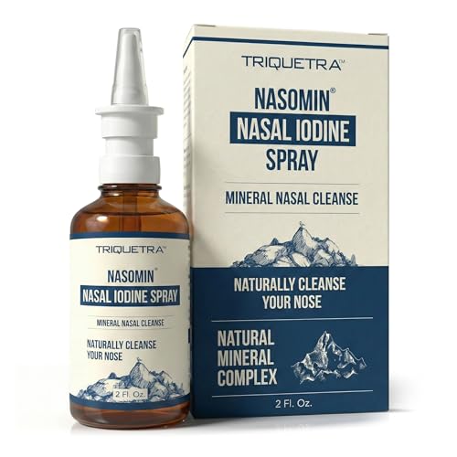 Nasomin® Iodine Nasal Spray – Cleanses & Refreshes...