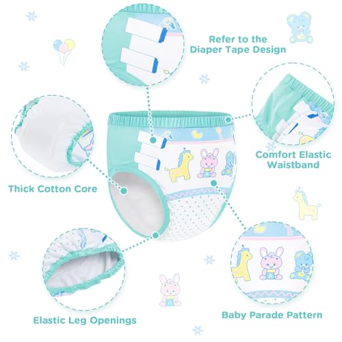 Image of Littleforbig Soft Silky Underwear Comfortable Washable Reusable Adult Training Pants - Baby Parade