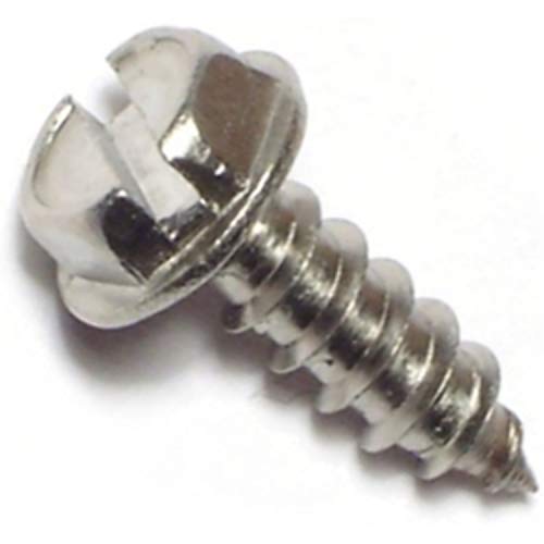 Tornillo autorroscante No 8 x 1/2 pulg acero zincado miniatura 1