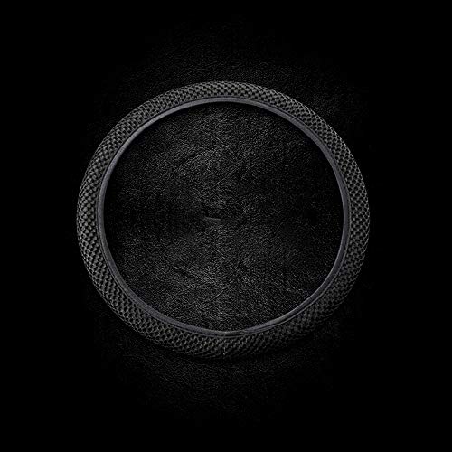 Sangmei Cobertura do volante do carro Pano de linho Auto antiderrapante antiderrapante respirável qu