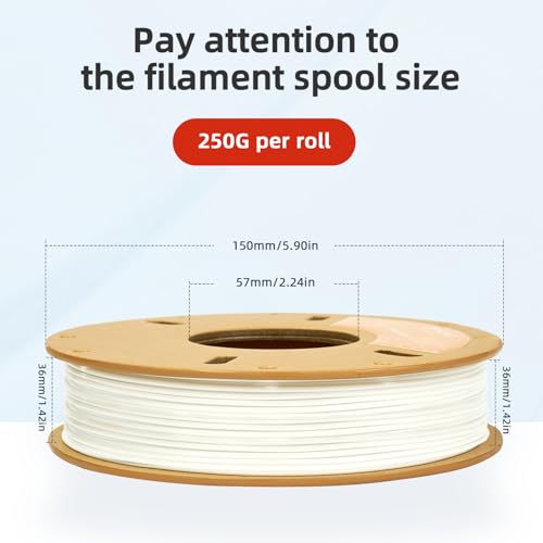 Image of ERYONE PLA Filament 3D Printer Filament Bundle Multicolor 1.75mm + /- 0.03mm, PLA Filament 250g Spool,8 Rolls, Thanksgiving Color Series