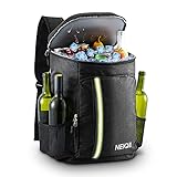 Sports Fan Coolers, Camping Coolers, Picnic Cooler Bag Insulated, Upgraded Leakproof Cooler Backpack, 30 Cans, NEIQII