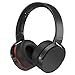 Produktbild KUNCC Bluetooth Wireless Over-Ear-Stereo-Spiel Kopfhörer Wireless/mit Mikrofon Für Musik-Streaming Für iPhone 6S 6 5S 4S, iPad, Ipod, Galaxy, Smartphones Bluetooth-Geräte,Black