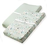 Changing Pad Covers, Unisex Diaper Soft Plush Change Table Sheets for Baby Girls and Boys - Fit 32