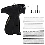 Etikettierpistole, Handnähmaschine für dicke Stoffe, Instant Stitch Tool Mit 5 Ersatznadeln Und 2000 Nähclips, Schwarz, Ideal Für DIY Kleidungsreparaturen, Stitchy Gun