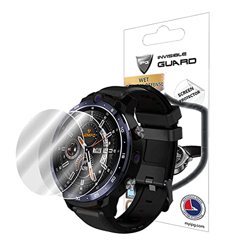 IPG for Lemfo Lem12 Pro Screen Protector (2 Units) Invisible Ultra HD Clear Film Anti Scratch Guard-Smooth/Self-Healing/Bubble -Free for Lem 12 Pro