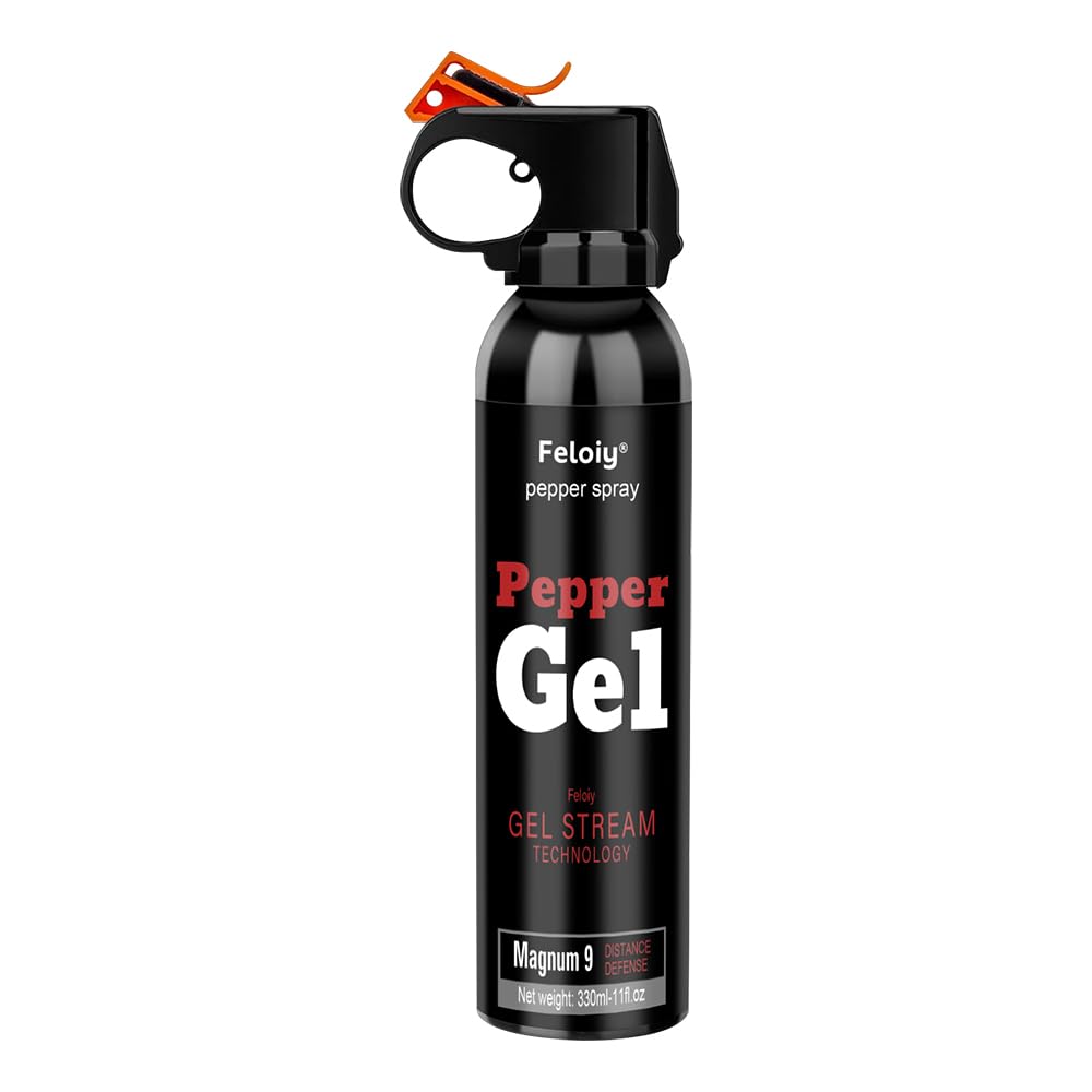 Pepper Gel Spray, 11 oz, Gel Stream Technology, Magnum 9 Distance Defense