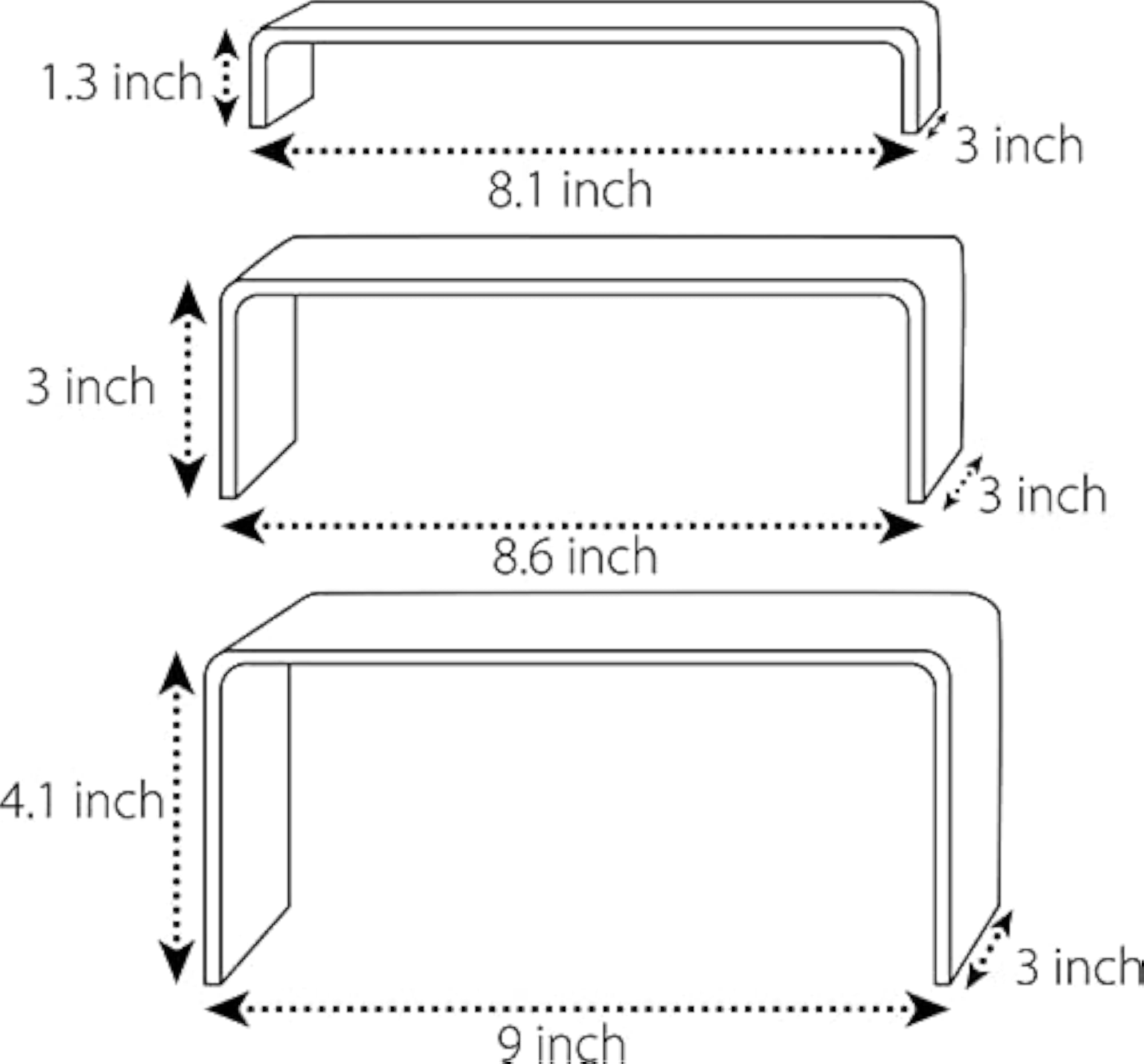 Acrylic Display Riser Stand for Shop Use