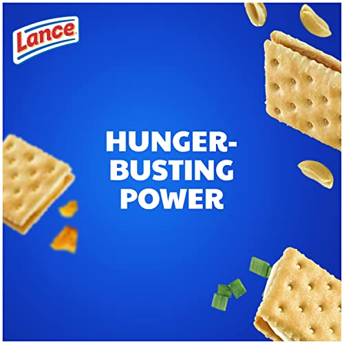 Lance Sandwich Crackers, Captain's Wafers, Variety Pack, 8 Individual Packs, 6 Sandwiches Each #TOP1
