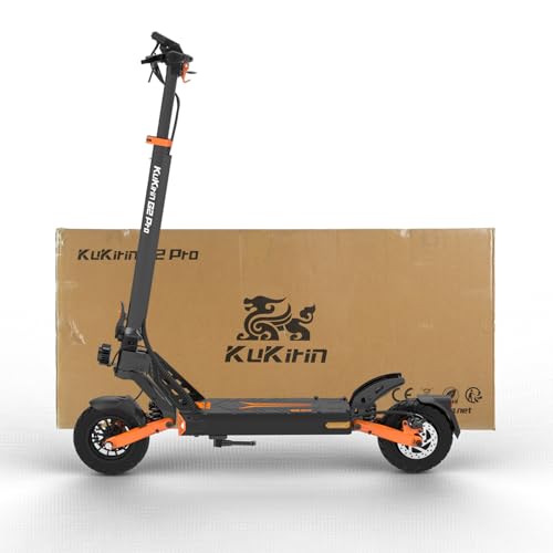 KuKirin G2 Pro Patinete Eléctrico VMP Homologado para Adultos Certificado DGT Movilidad Urbana Plegable Display Neumáticos 9 Pulgadas