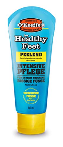 O'Keeffe's Healthy Feet PEELENDE Fußcreme Tube, 80 ml