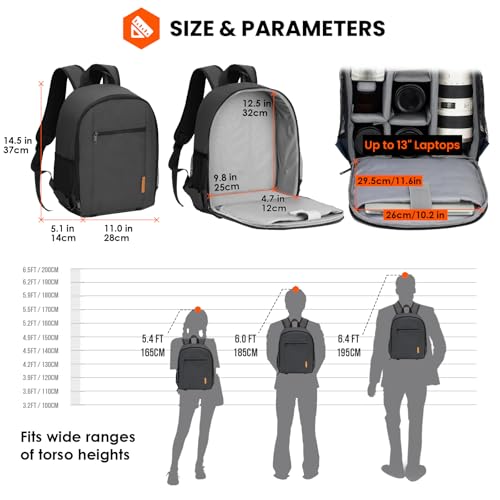 TARION Small Camera Backpack