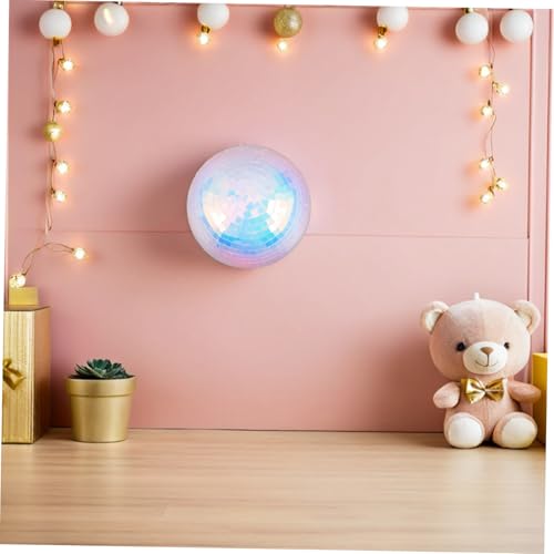 Bola espejada semiesférica VALICLUD para discoteca y decoración moderna de escenario, material de espuma y plástico con instalación fácil y uso repetido, centro de mesa reflectante para fiestas y festividades miniatura 6