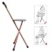 Broco Baston Silla, Caminar de Metal Plegable Portable de la Silla del...