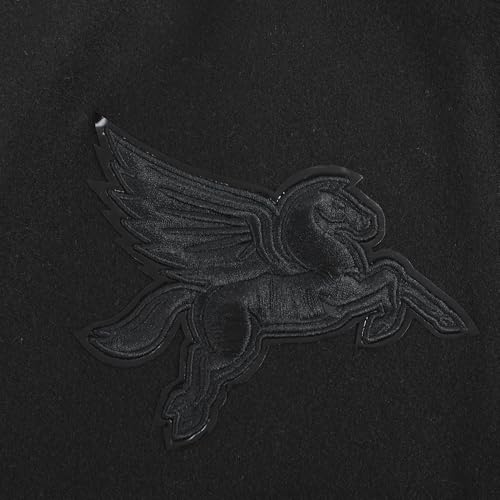 Image of Pro Standard Womens WNBA Classic Triple Black Varsity Jacket