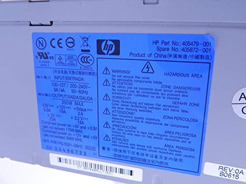 Fuente de poder HP DC5100m ATX 300W PFC renovada miniatura 5