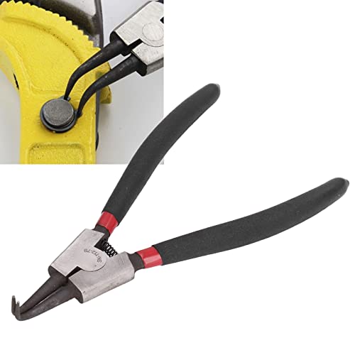 Multifunctional Circlip Pliers 7In Snap Ring External Bent Jaw Hand Tool For Installation Removal #TOP4