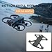 ZWLLKJGS Bottom Shell Replacement for DJI Avata 2 Accessories,DJI Avata 2 Under Body Replacement/Bottom Cover/Frame Replacement,Original Drone Repair Parts(Without Body Screws)