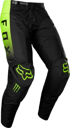 Fox Racing Men's 180 Monster Motocross Dirt Bike Pant, Black, 30