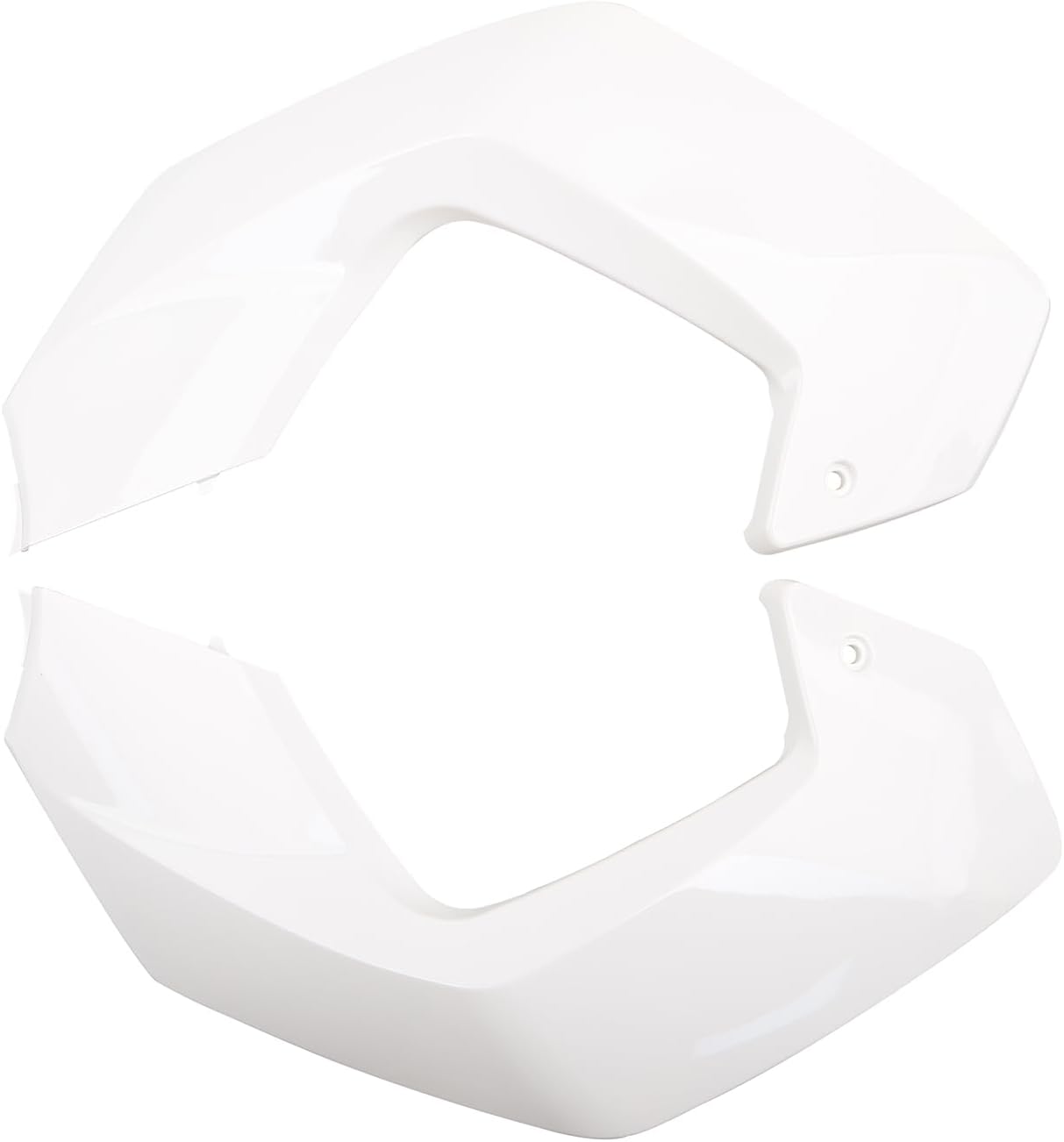 Mokuo Motorcycle Fairing Kits Compatible with Honda Grom MSX 125 2013-2016,White Color