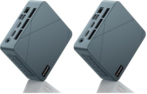 Image of BOSGAME E2 Plus Mini PC AMD Ryzen 5 3501U 8GB RAM 256GB SSD (Pack of 2)