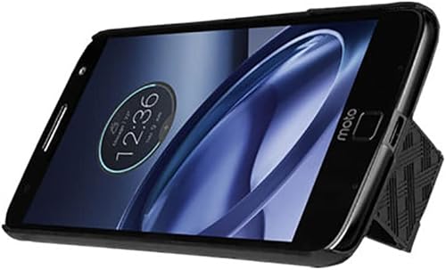 Miniatura 2 de Verizon OEM Shell Holster Stand Combo para Motorola Moto Z Droid - Negro