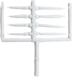 Melody Jane Dollhouse 8 White Candles Chrysnbon Miniature Candelabra Candlestick Accessory