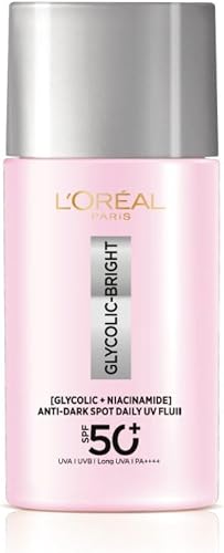 L'Oreal Glycolic Bright Anti-Dark Spot Daily UV Fluid SPF 50+