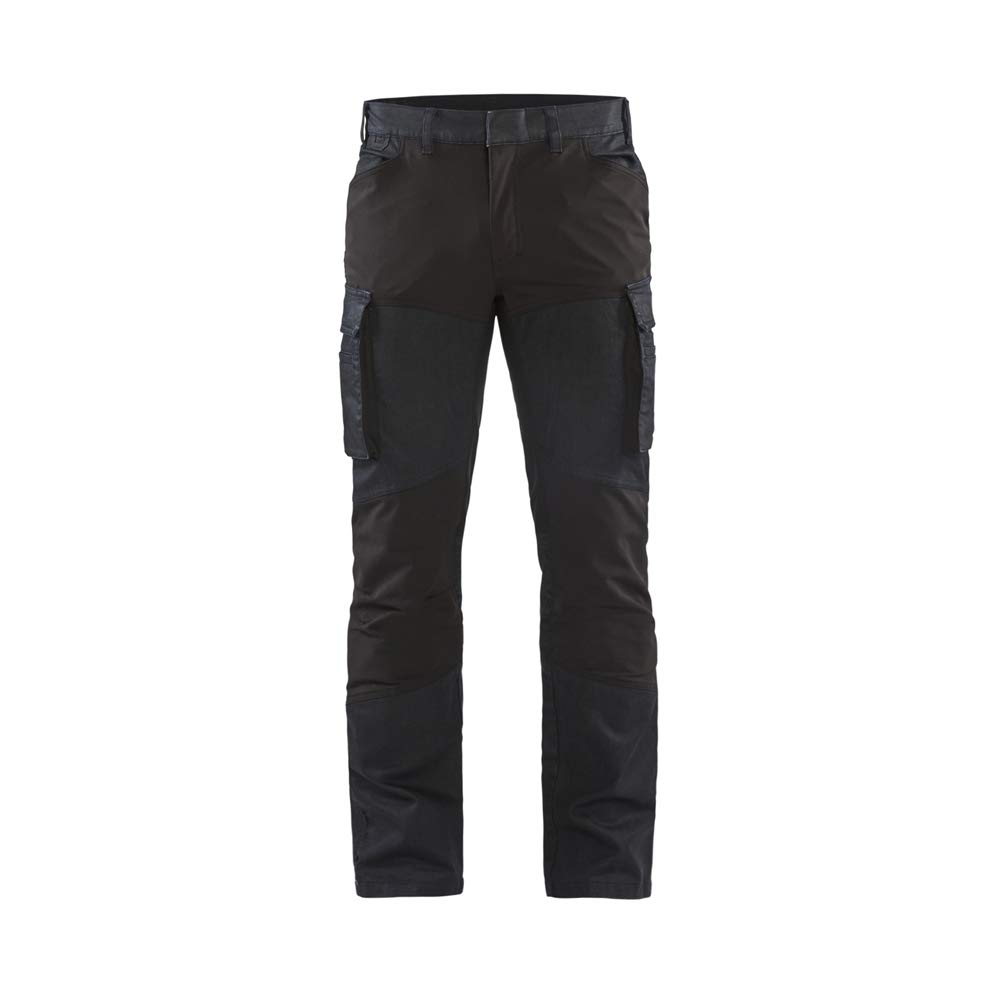 Blaklader Service Denim Stretch Arbeitshose Marineblau/Schwarz Größe