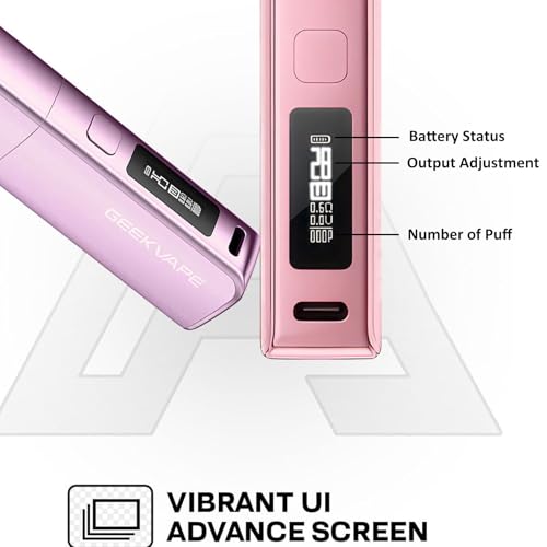 Vapoteuse GEEKVAPE Soul pod variable wattage batterie longue durée 30W