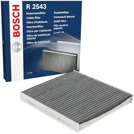 Bosch R2543 Aktivkohle Innenraumfilter - filtert Gerüche, Pollen ...