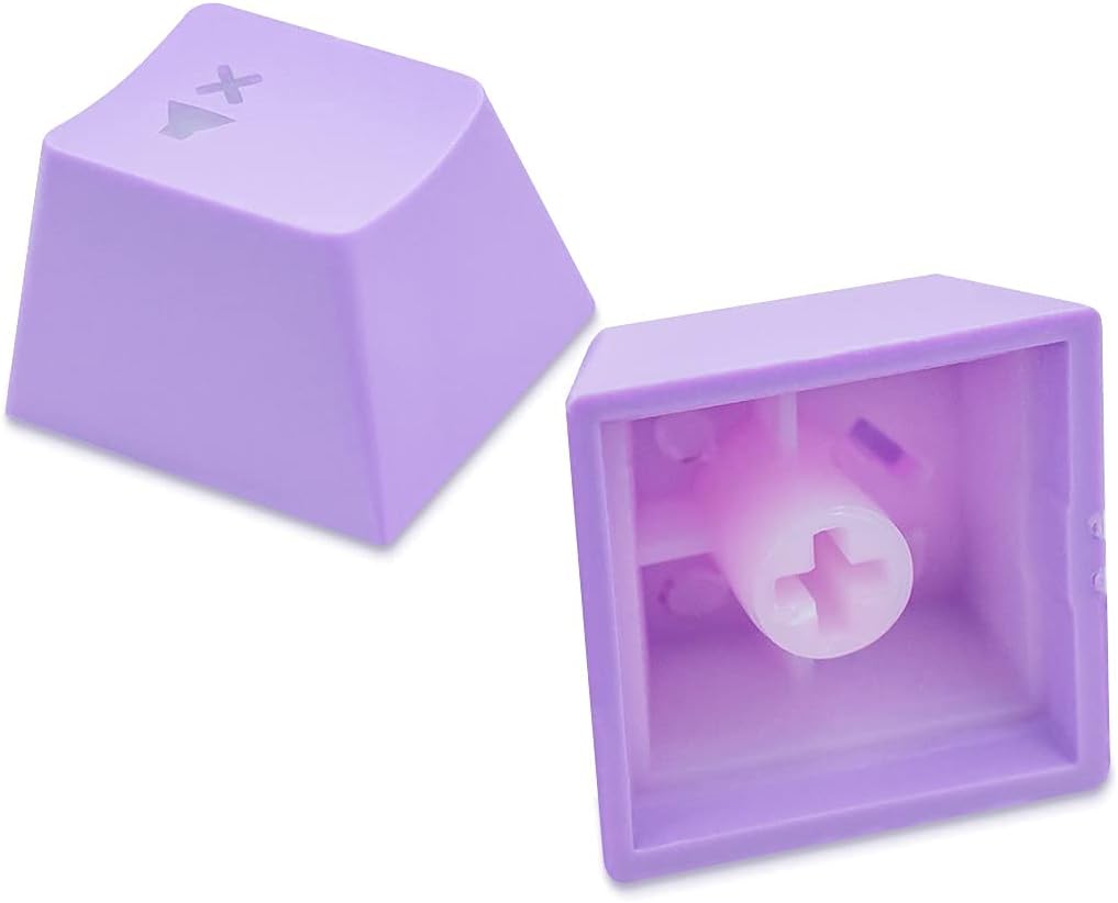 Mechanical Keyboard Keycaps, 104-Key ABS Key Caps (Purple) image 5