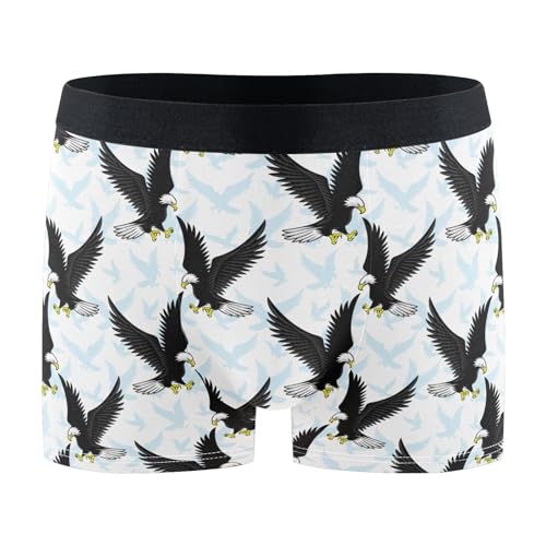 Men's Underwear Boxer Briefs Soft Comfort Short Leg Trunks S-XXL