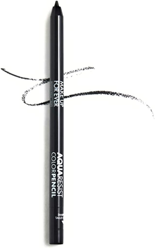 Make Up For Ever Aqua Resist Color Pencil – 1 Graphite Eyeliner Women 0.017 oz