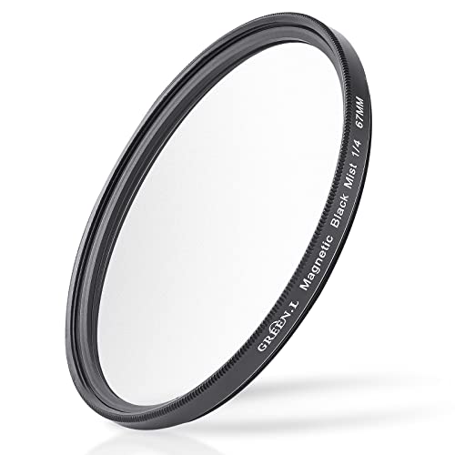Filtro Pro-Mist 1/4 negro de 77 mm para control de contraste en objetivos de fotografía 1