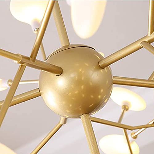 Lustre d'or moderne ZHAOZHAO pour cuisine et bar chic - 2
