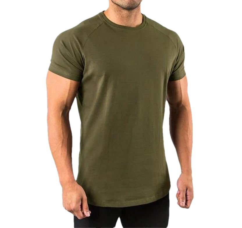 T-shirt de jogging pour homme parfait pour le bodybuilding et l'entraînement