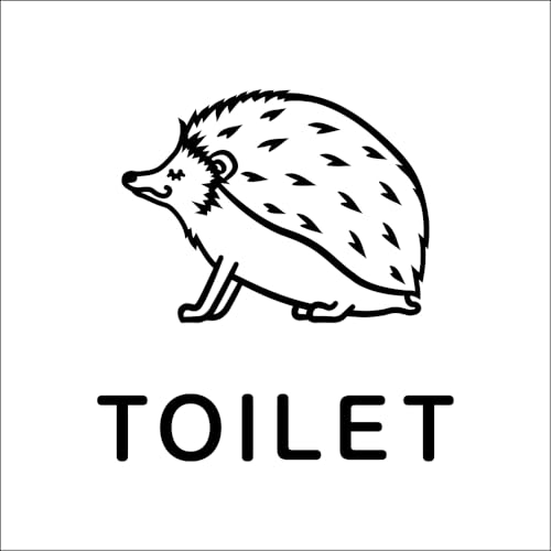 Kazuwa design �g�C���p�T�C���X�e�b�J�[�i�n���l�Y�~�j�g�C���}�[�N TOILET ���� �A�j�}�� �����T�C�� �J�b�e�B���O�X�e�b�J�[ �E�H�[���X�e�b�J�[ �V�[�� �n���h���C�h �V���v�� ���킢�� ������� ����OK �� (�u���b�N�i�����p�V�[�g